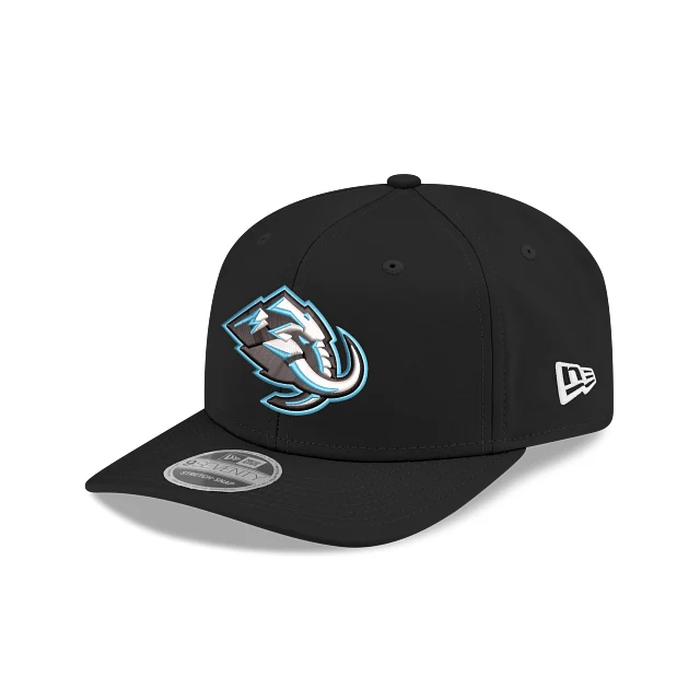 Adult Utah Mammoth New Era Black Basic 9SEVENTY Stretch-Snapback Hat - Men's