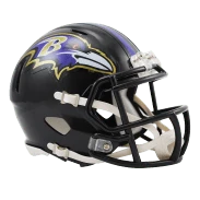 All Ages Baltimore Ravens Speed Mini Helmet - Unisex