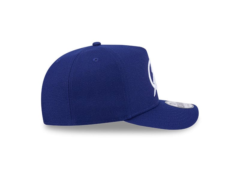 Adult Tampa Bay Lightning New Era Blue A-Frame 9FIFTY Adjustable Snapback Hat - Men's - Image 7