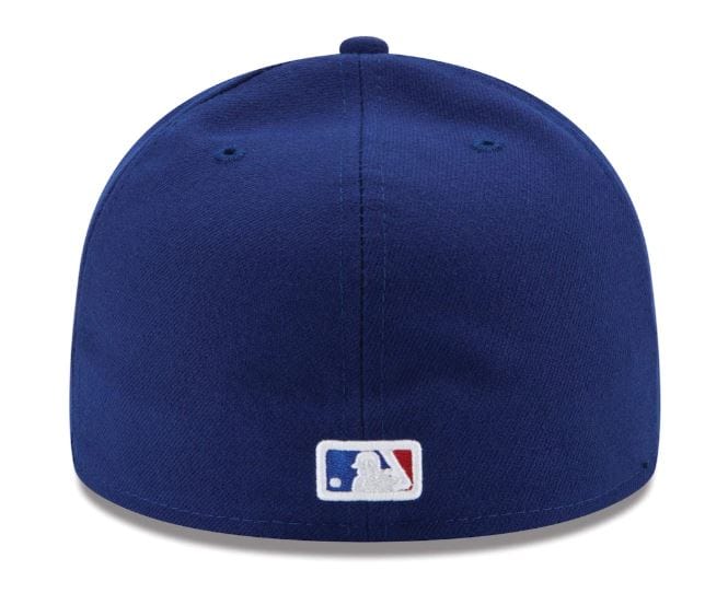 Adult Texas Rangers New Era Blue Home Authentic Collection On-Field 59FIFTY Fitted Hat - Men's - Image 2