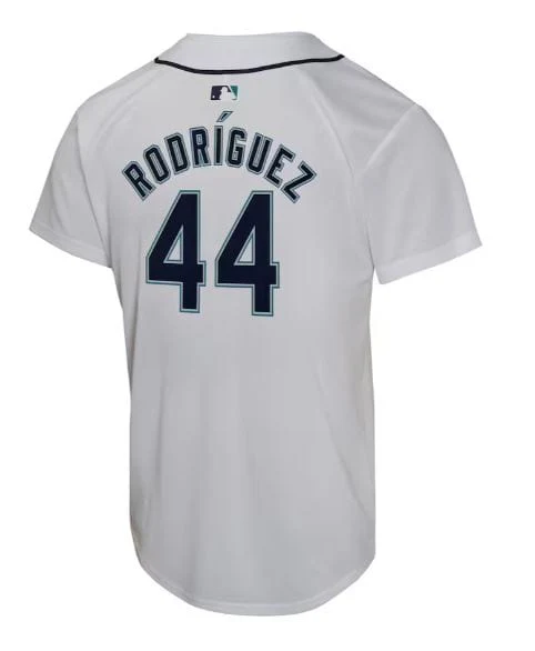 Youth Julio Rodriguez Seattle Mariners Nike White Replica Jersey - Unisex - Image 2