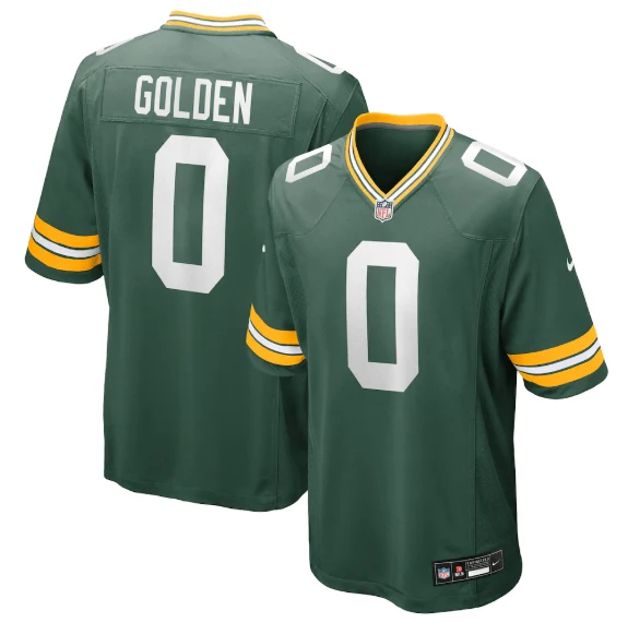 Youth Matthew Golden Green Bay Packers Nike Green Game Jersey - Unisex