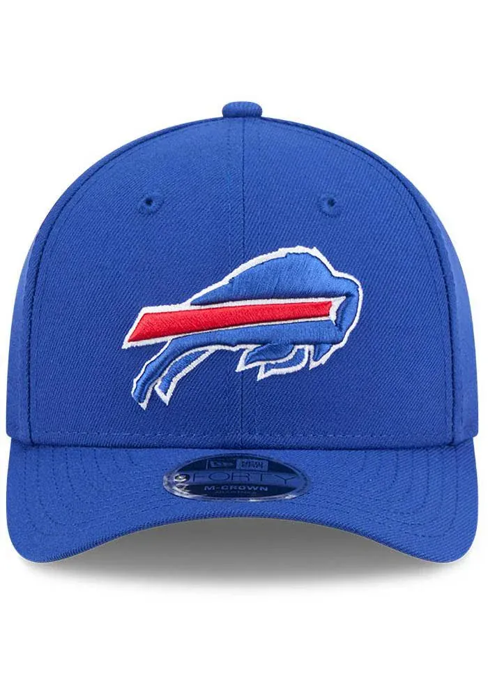 Youth Buffalo Bills New Era Blue 9FORTY M-Crown Adjustable Snapback Hat - Image 2