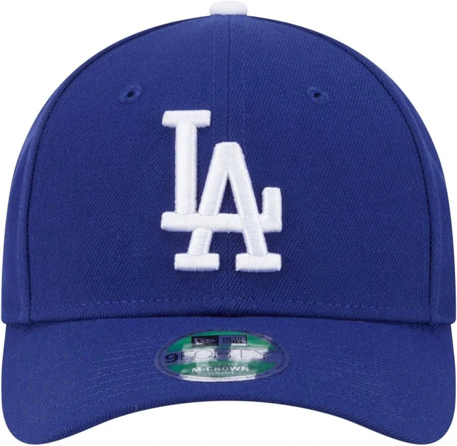Youth Los Angeles Dodgers Blue New Era 9FORTY Player Replica M-Crown Adjustable Snapback Hat - Image 2