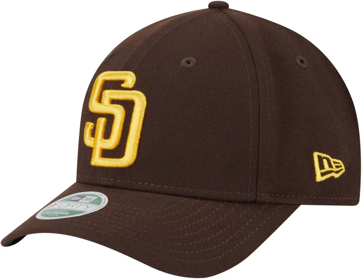 Youth San Diego Padres Brown New Era Player Replica 9FORTY M-Crown Adjustable Snapback Hat