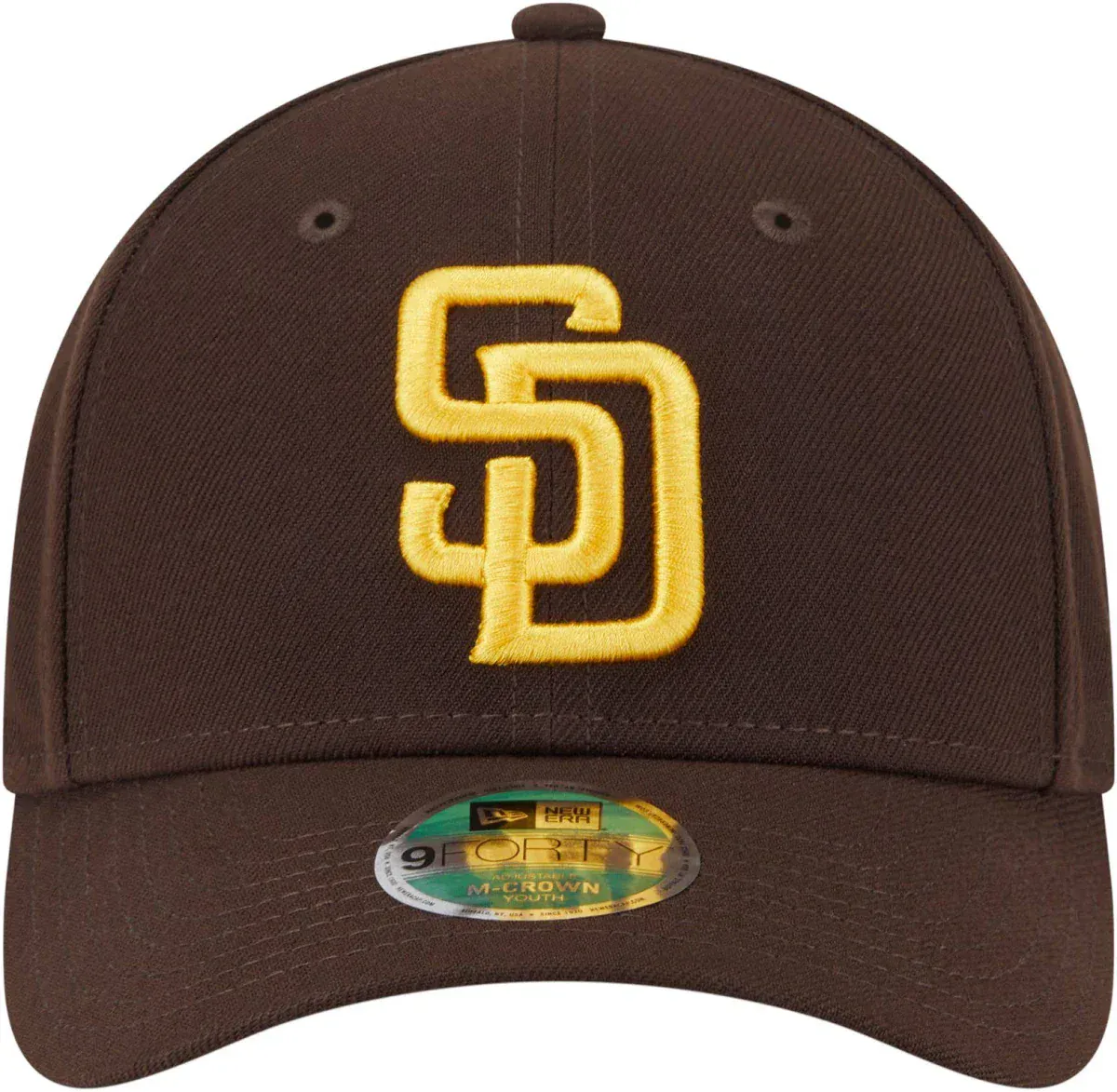 Youth San Diego Padres Brown New Era Player Replica 9FORTY M-Crown Adjustable Snapback Hat - Image 2